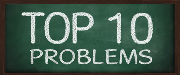 top 10 problems photo