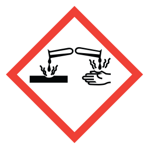 corrosive symbol